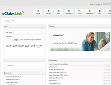 Tablet Screenshot of eclaimlink.ae